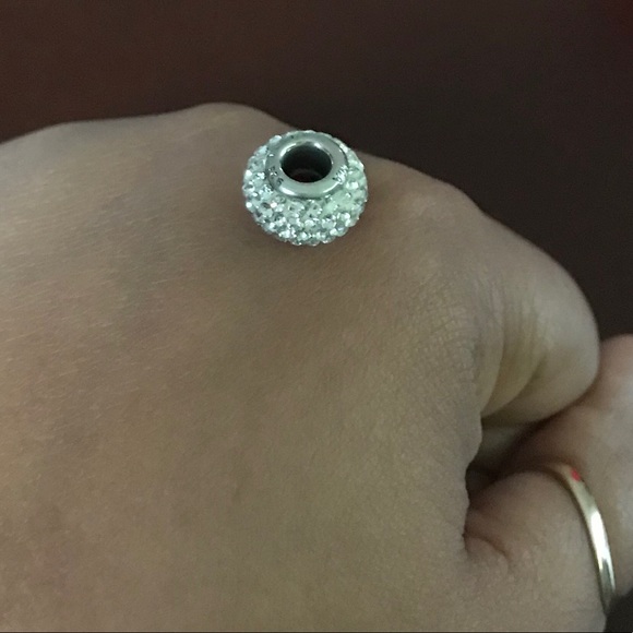 Cubic Zirconia charm (bracelet not included) - Picture 4 of 5